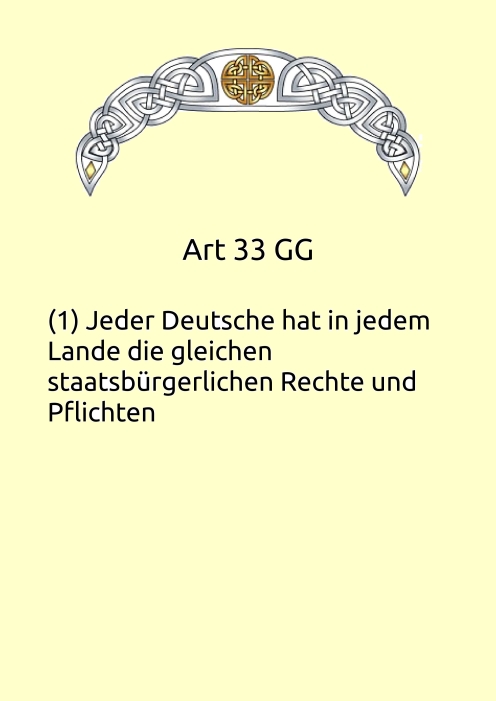 Art 33 GG